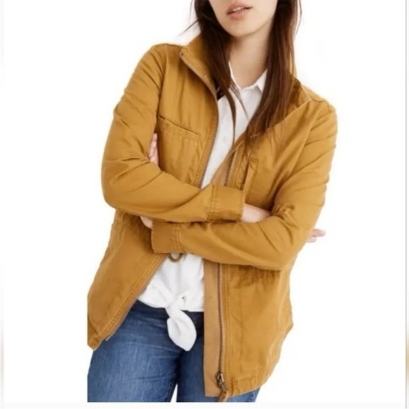 Madewell Fleet Jacket Egyptian Gold X-Small cotton - Picture 1 of 13